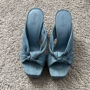 Open Edit Kaia platform sandal